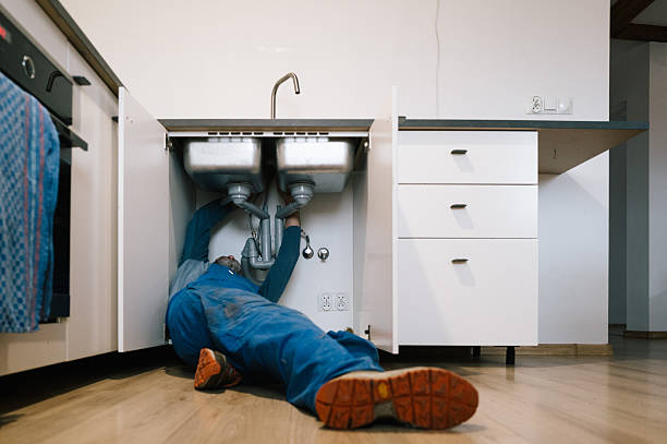 Professional Drain Cleaning technician working in Canal Winchester, OH